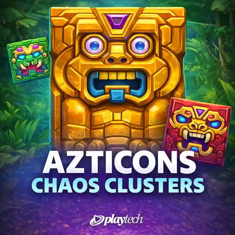 Azticons Chaos Clusters Slot Game Interface